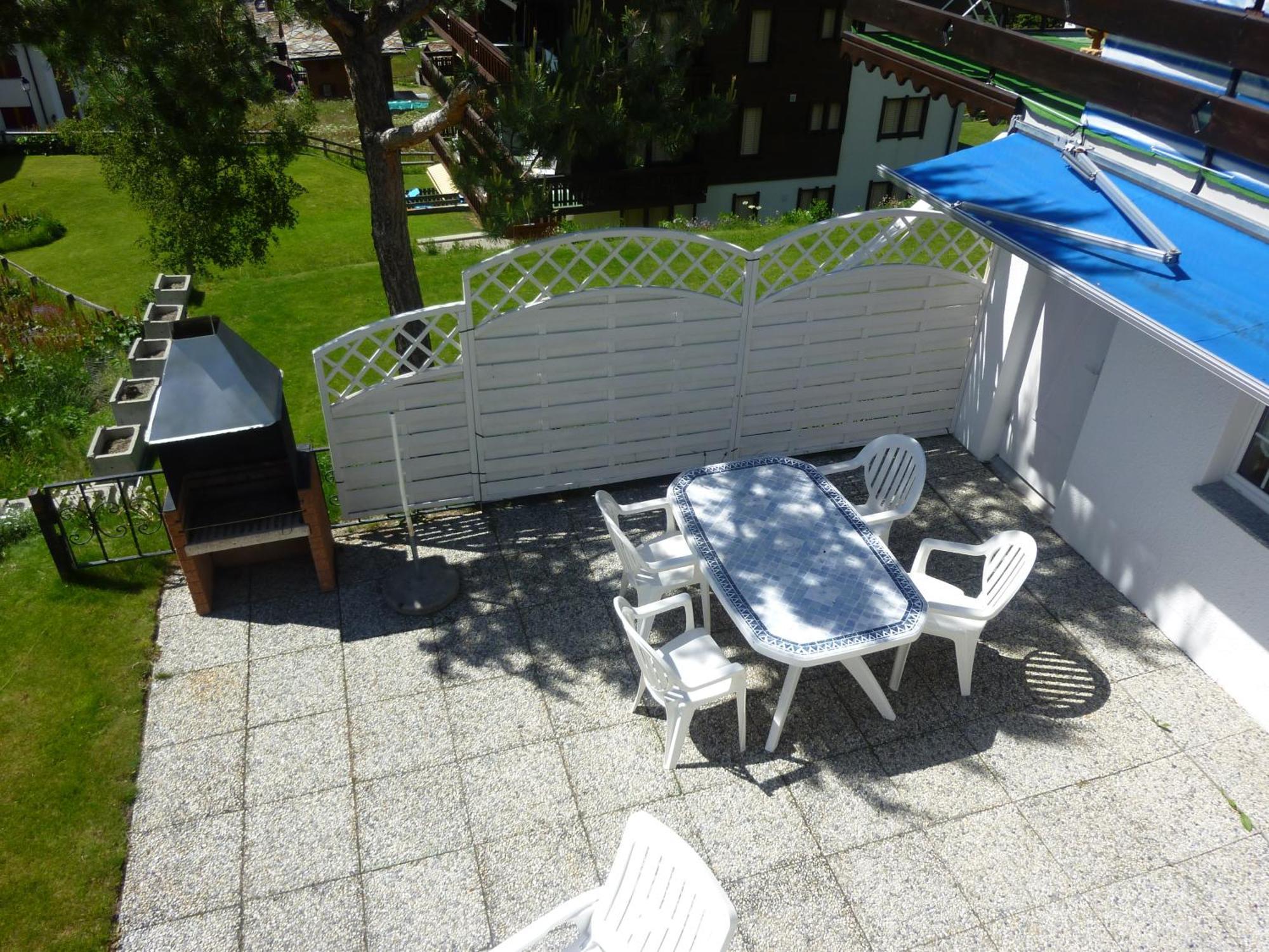 Ferienwohnung Edelweiss Grächen Exteriör bild