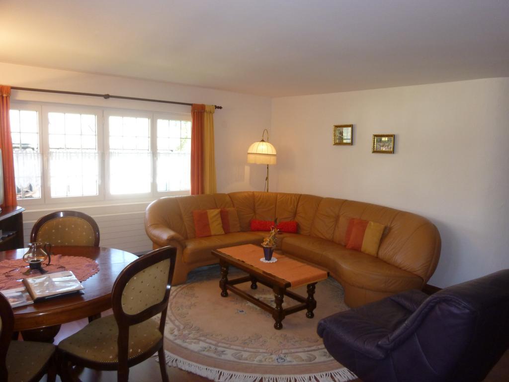 Ferienwohnung Edelweiss Grächen Exteriör bild