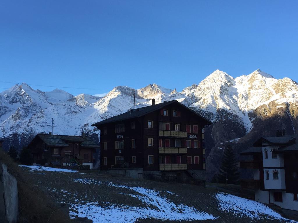 Ferienwohnung Edelweiss Grächen Exteriör bild