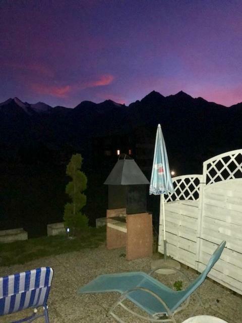 Ferienwohnung Edelweiss Grächen Exteriör bild
